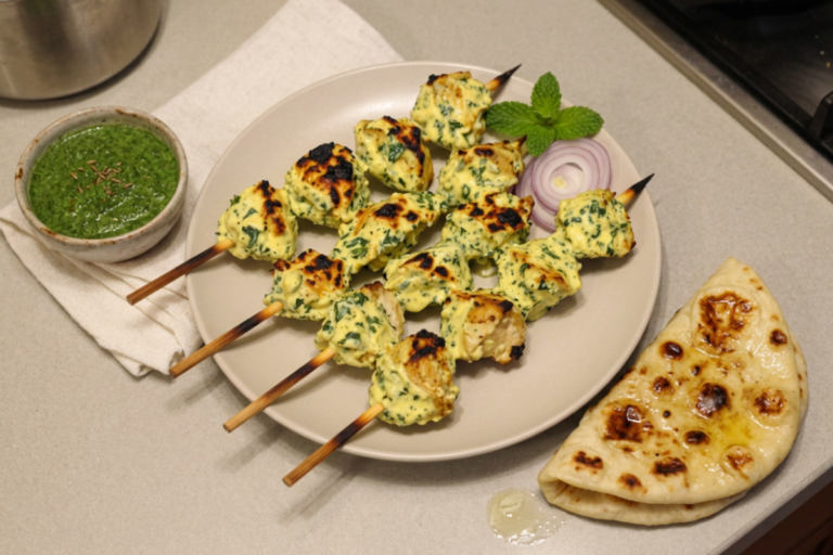 BBQ Chicken Malai Boti